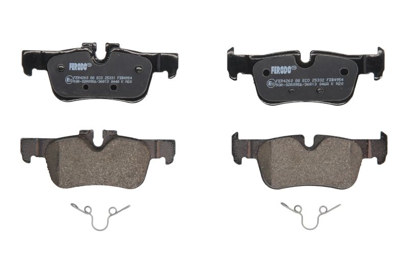 FDB4954 FERODO Дисковые тормозные колодки, комплект