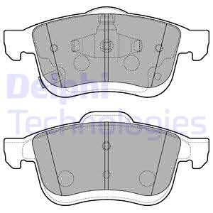 LP3220 DELPHI Дисковые тормозные колодки, комплект