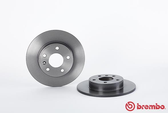 08762711 BREMBO Тормозной диск