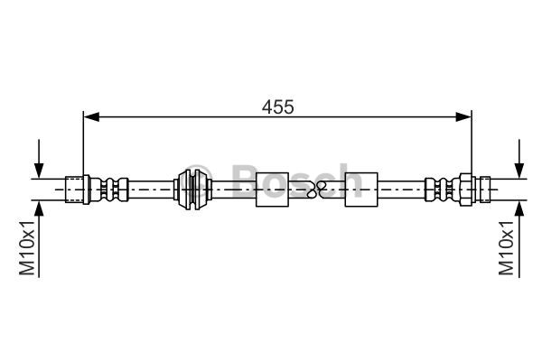 1987476170 BOSCH Тормозной шланг