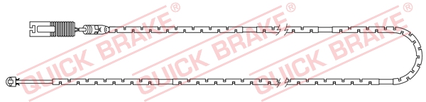 WS0246A QUICK BRAKE Датчик износа дисковых тормозных колодок