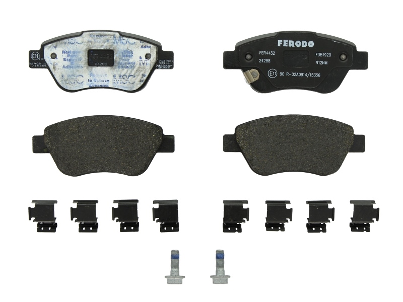 FDB1920 FERODO Комплект тормозных колодок, дисковый тормоз
