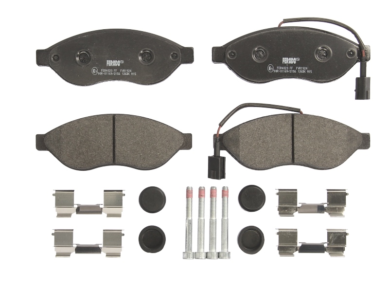 FVR1924 FERODO Комплект тормозных колодок, дисковый тормоз