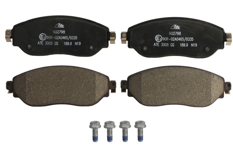 13046027982 ATE Дисковые тормозные колодки, комплект