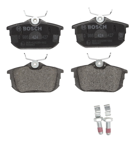 0986424427 BOSCH Дисковые тормозные колодки, комплект