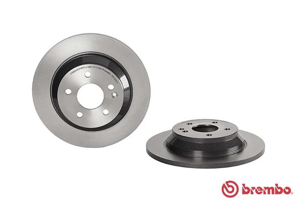 08C06511 BREMBO Тормозной диск