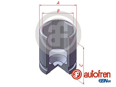 D025543 AUTOFREN SEINSA Поршенёк тормозного суппорта