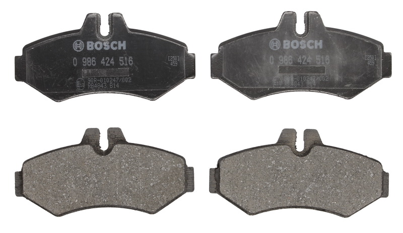 0986424516 BOSCH Комплект тормозных колодок, дисковый тормоз