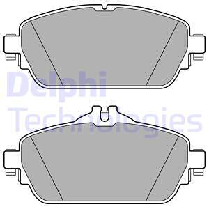 LP2764 DELPHI Дисковые тормозные колодки, комплект