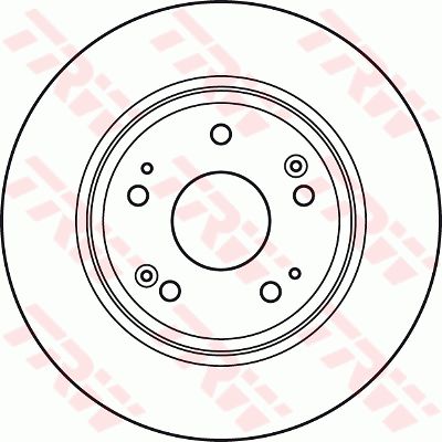 DF4982 TRW Тормозной диск