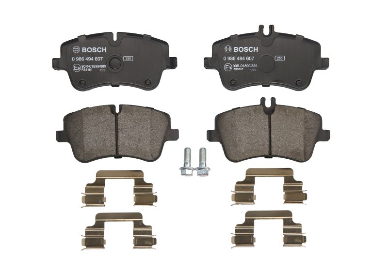 0986494607 BOSCH Комплект тормозных колодок, дисковый тормоз