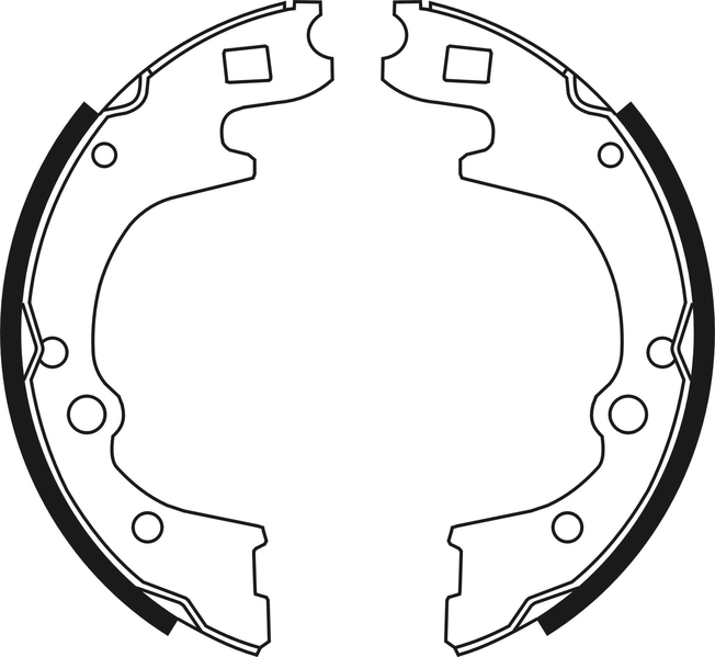 C00320ABE ABE Барабанные тормозные колодки