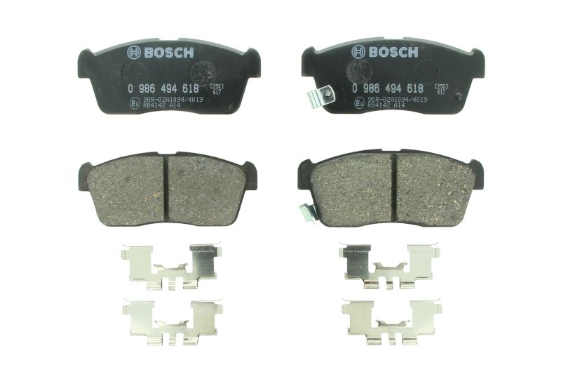 0986494618 BOSCH Комплект тормозных колодок, дисковый тормоз