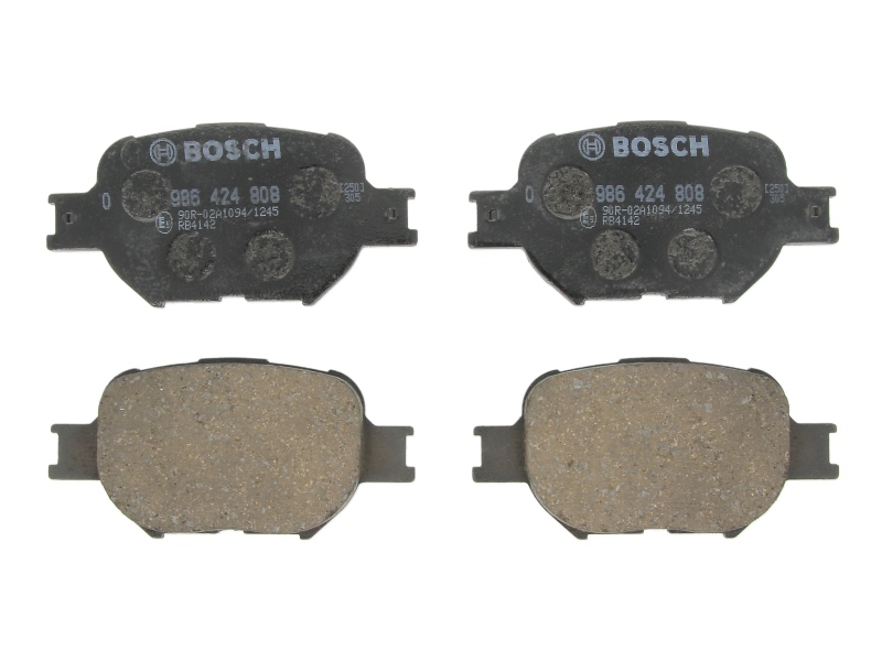 0986424808 BOSCH Дисковые тормозные колодки, комплект