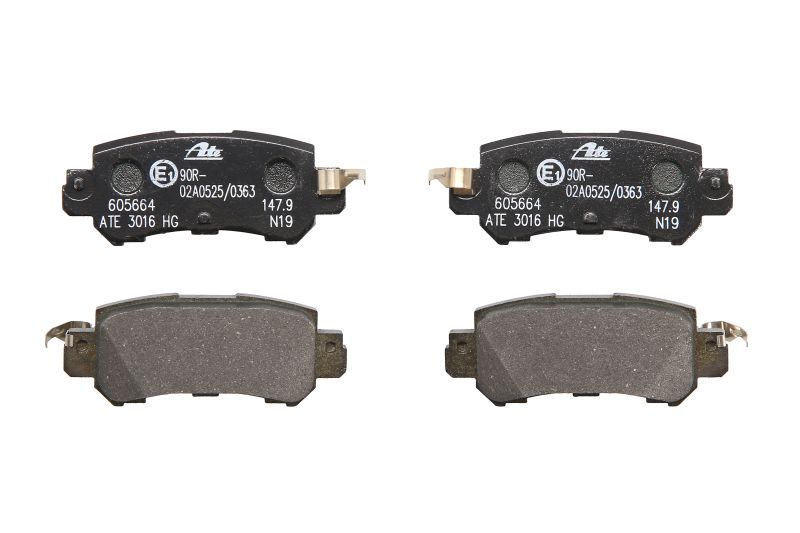 13046056642 ATE Дисковые тормозные колодки, комплект
