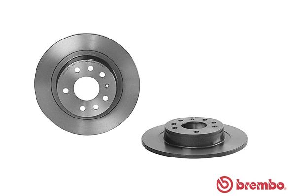 08D08011 BREMBO Тормозной диск