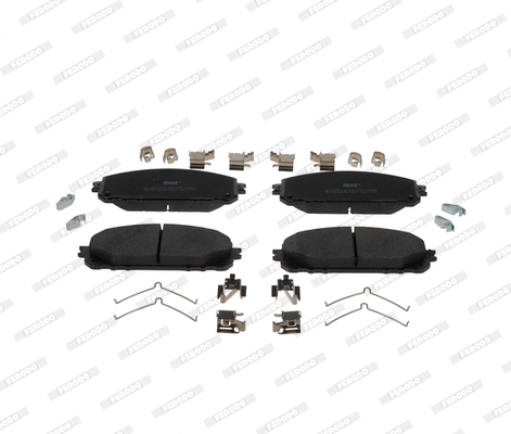 FDB4882 FERODO Дисковые тормозные колодки, комплект