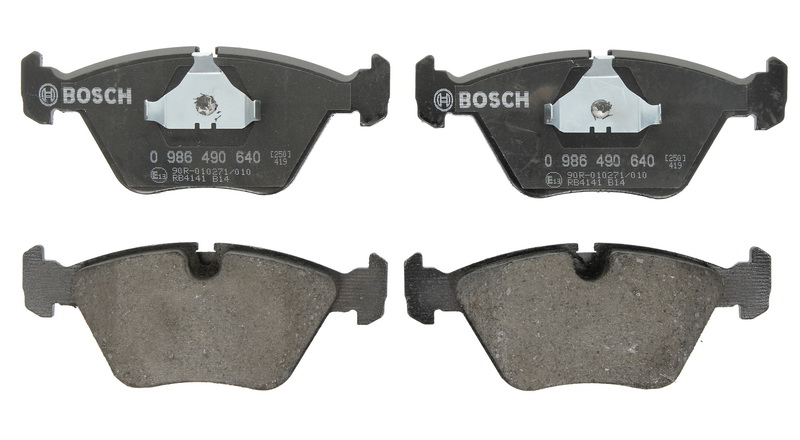 0986490640 BOSCH Комплект тормозных колодок, дисковый тормоз