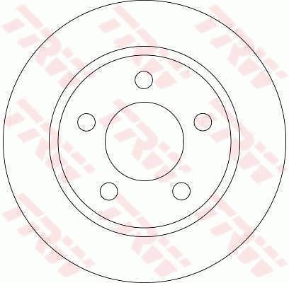 DF4419 TRW Тормозной диск