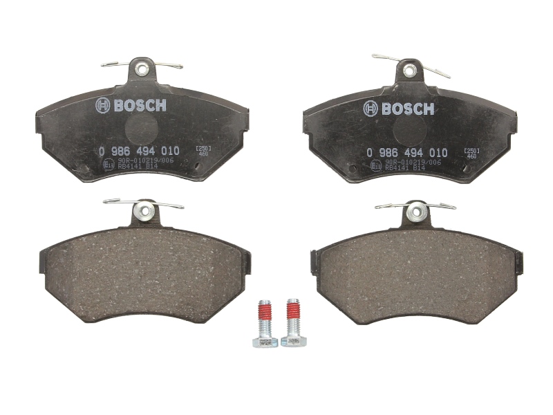 0986494010 BOSCH Комплект тормозных колодок, дисковый тормоз