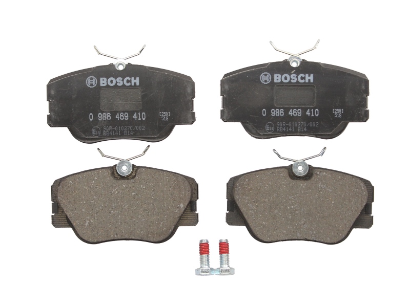 0986469410 BOSCH Комплект тормозных колодок, дисковый тормоз