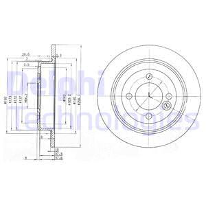BG3662C DELPHI Тормозной диск