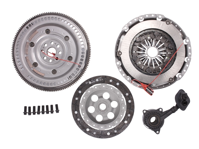 600004400 LUK Self-adjusting clutch kit with dual mass flywheel and pneumatic bearing