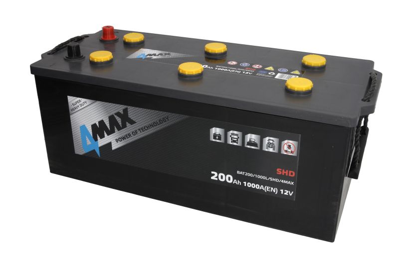 BAT2001000LSHD4MAX 4MAX Truck battery