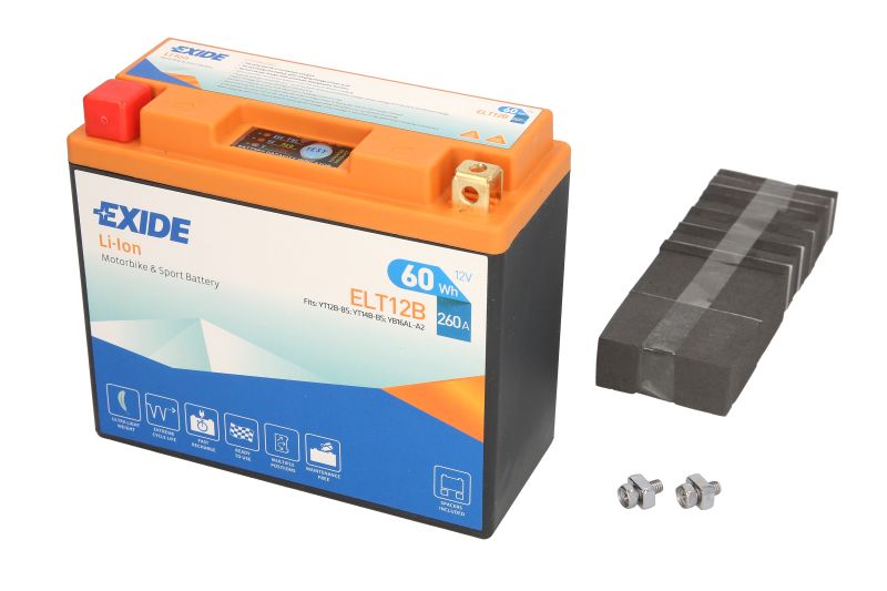 ELT12B EXIDE Maintenance free battery
