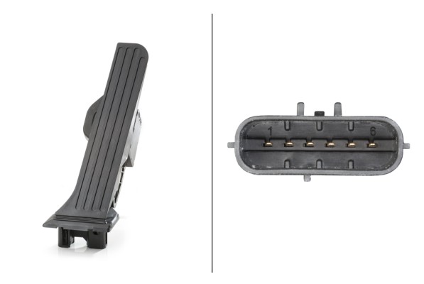 6PV008890711 HELLA Педаль газа