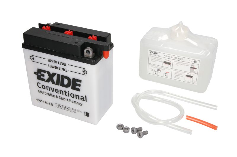 6N11A1B EXIDE Maintenance free battery