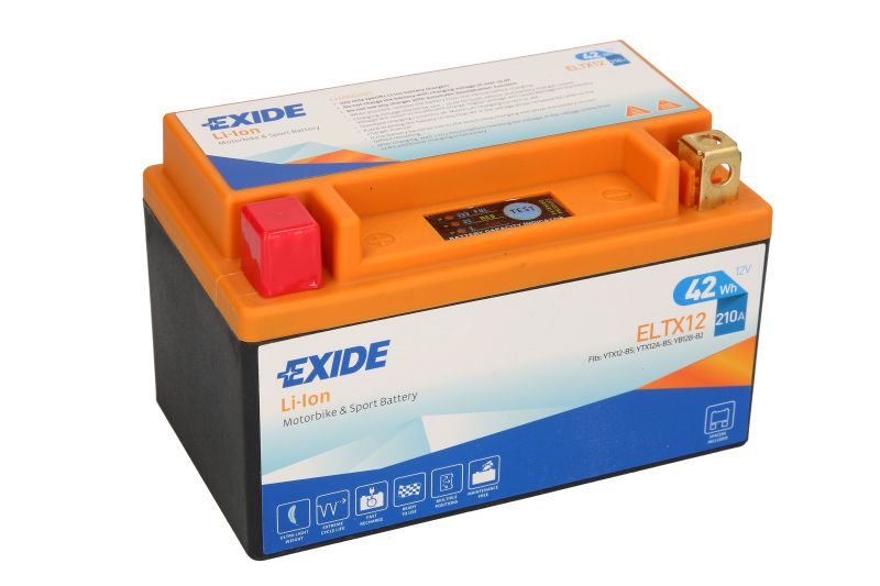 ELTX12 EXIDE Maintenance free battery