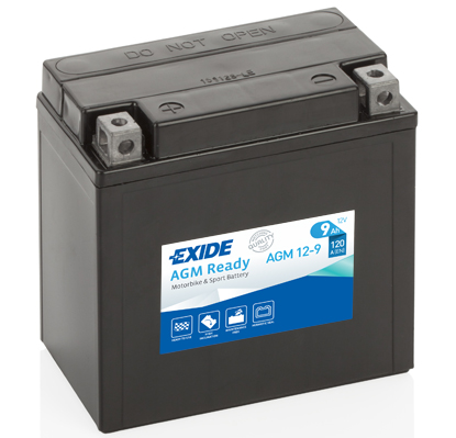 AGM129 EXIDE Maintenance free battery