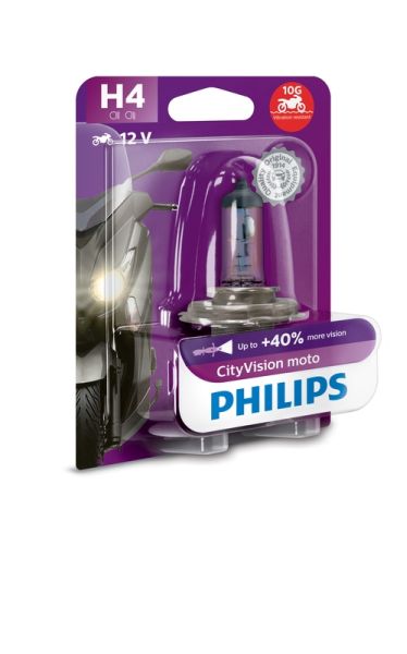 12342CTVBW PHILIPS H4 light bulb