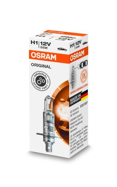 64150 OSRAM лампочка H1