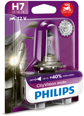 12972CTVBW PHILIPS H7 light bulb