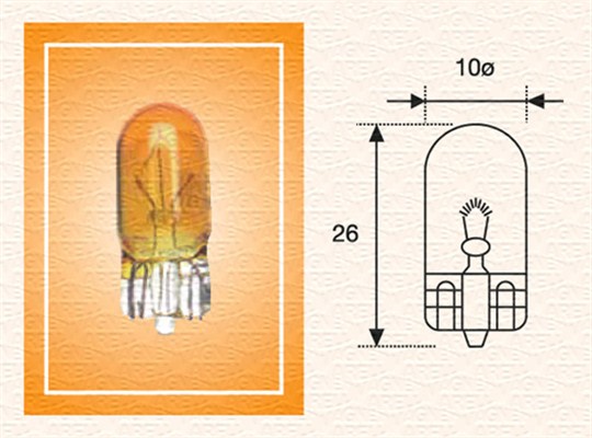 002051800000 MAGNETI MARELLI Лампа WY5W