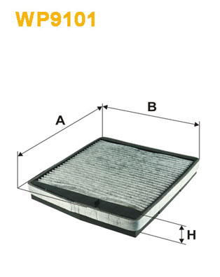 WP9101 WIX FILTERS Фильтр, воздух во внутренном пространстве