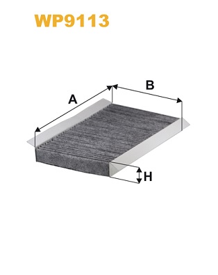 WP9113 WIX FILTERS Фильтр, воздух во внутренном пространстве