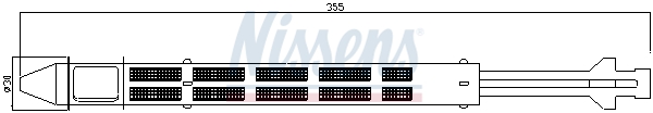 95468 NISSENS Осушитель кондиционера