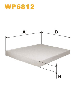 WP6812 WIX FILTERS Салонный фильтр