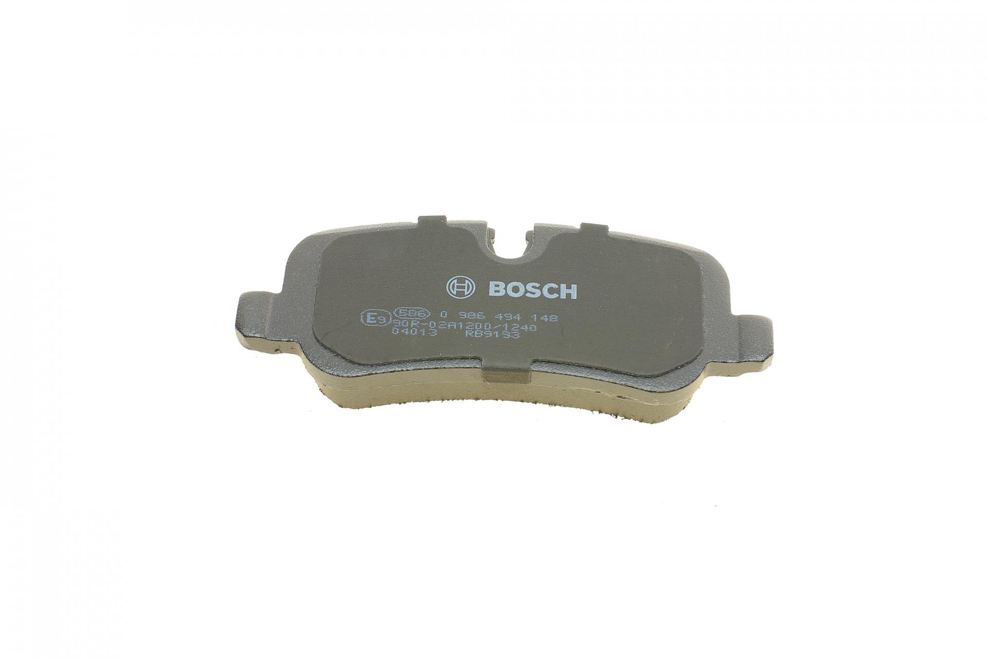 0986494148 BOSCH Комплект тормозных колодок, дисковый тормоз