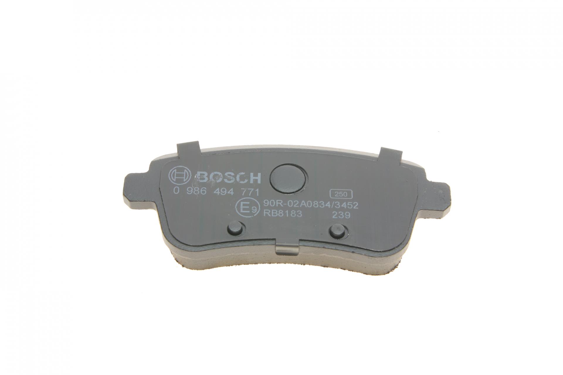 0986494771 BOSCH Колодки тормозные (задние) MB M-class (W166) /GL-class (X166)/GLE (W166) AMG 11-