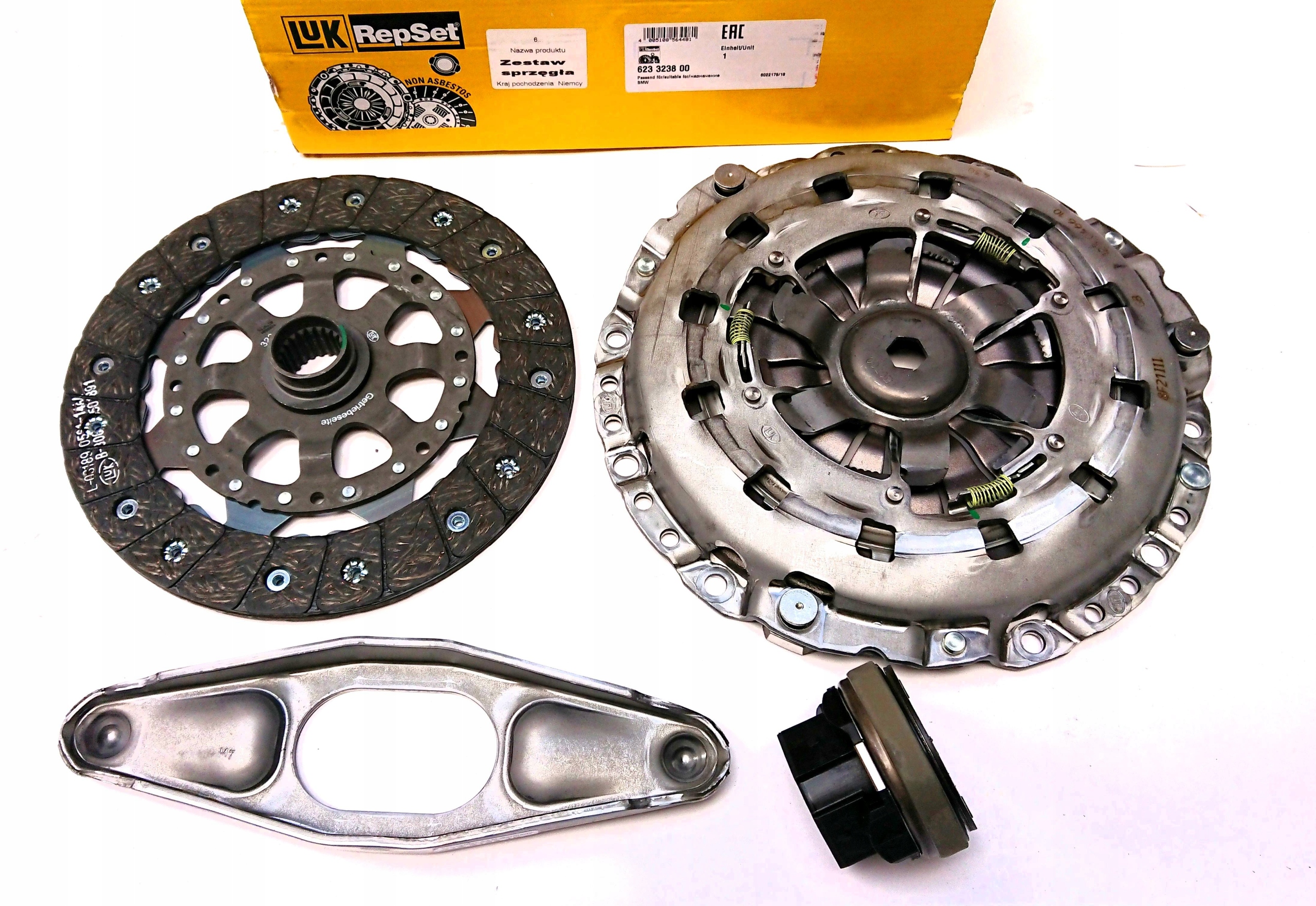 623323800 LUK Self-adjusting clutch kit with bearing