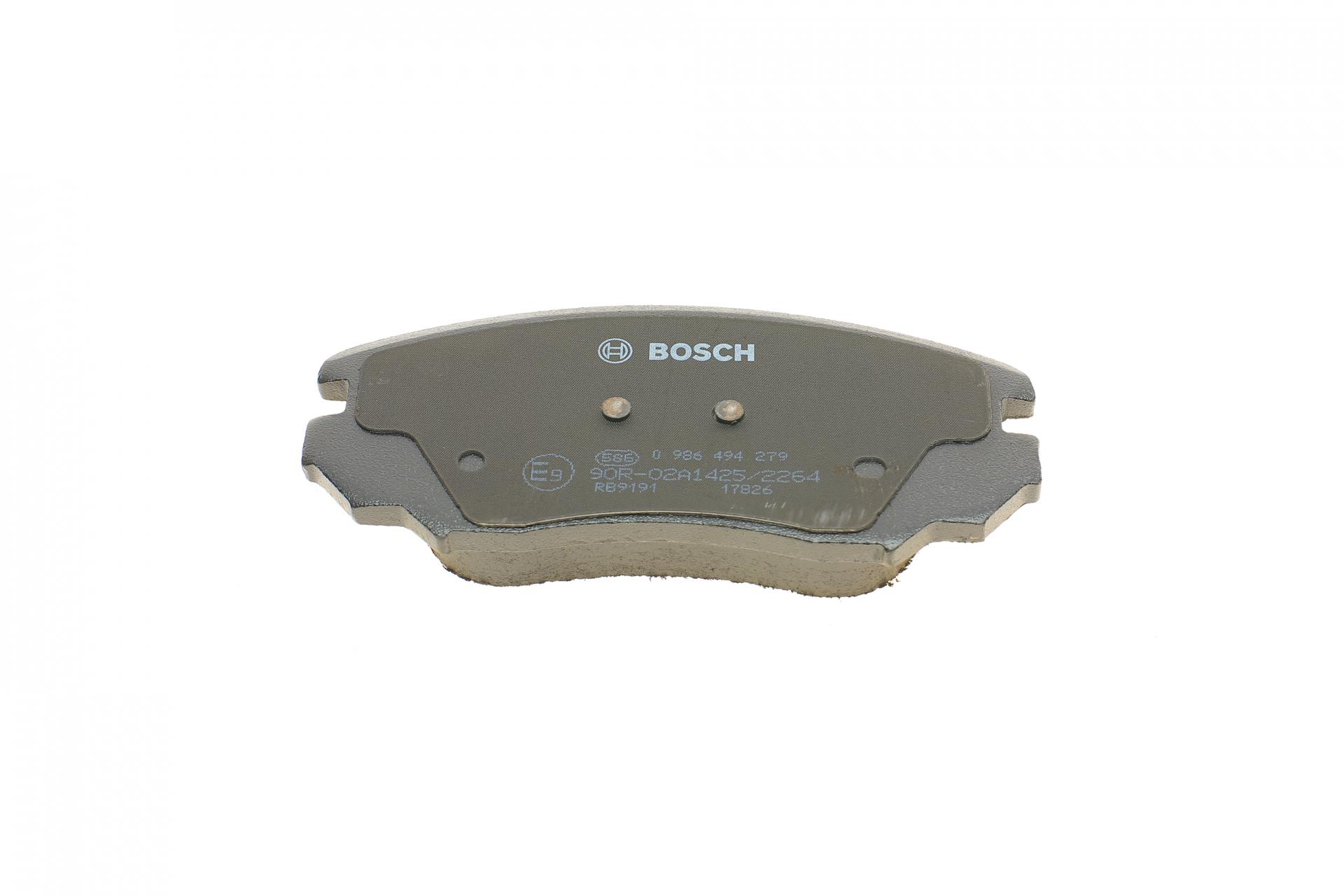 0986494279 BOSCH Комплект тормозных колодок, дисковый тормоз