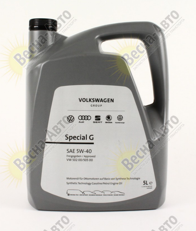 GS55502M4 VW олива  5W-40 Special G 5L 502.00/505.00