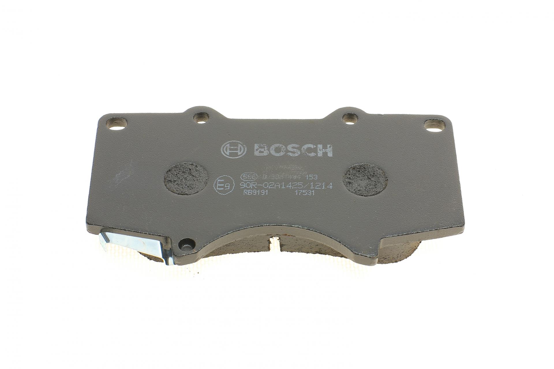 0986494153 BOSCH Комплект тормозных колодок, дисковый тормоз