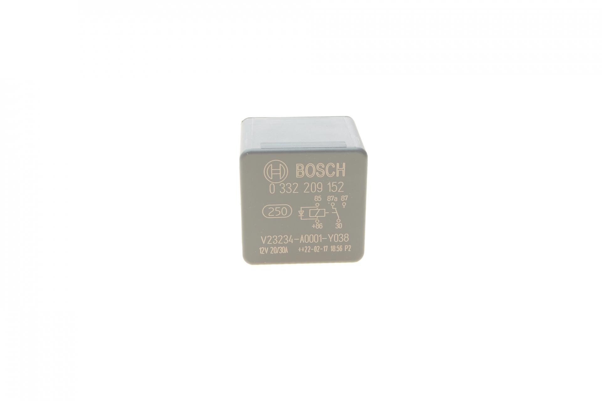 0332209152 BOSCH Реле поворотов (12V) MB Sprinter 06-