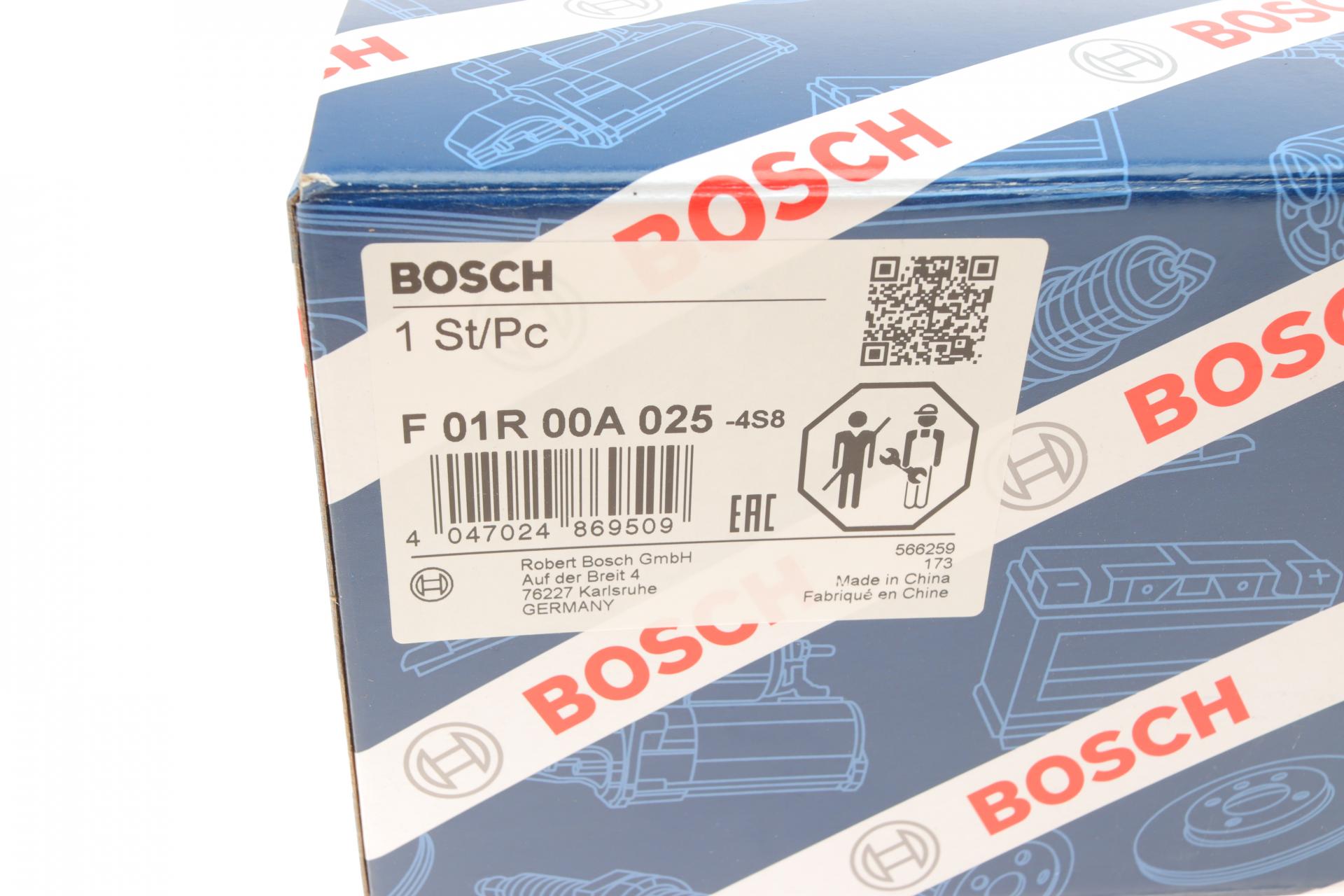 F01R00A025 BOSCH Катушка зажигания Citroen Jumpy/Peugeot Expert 2.0 /Fiat Ducato 2.0 i 94-02