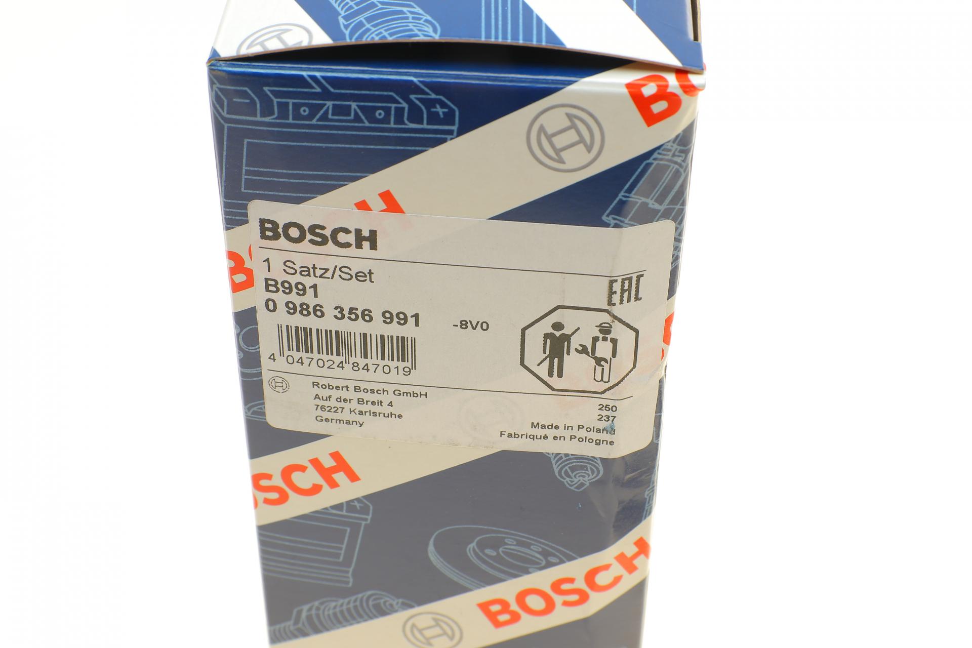 0986356991 BOSCH Провода зажигания Hyundai Santa Fe 2.0/2.4 16V 01-06/Kia Sorento 2.4 02- (к-кт)